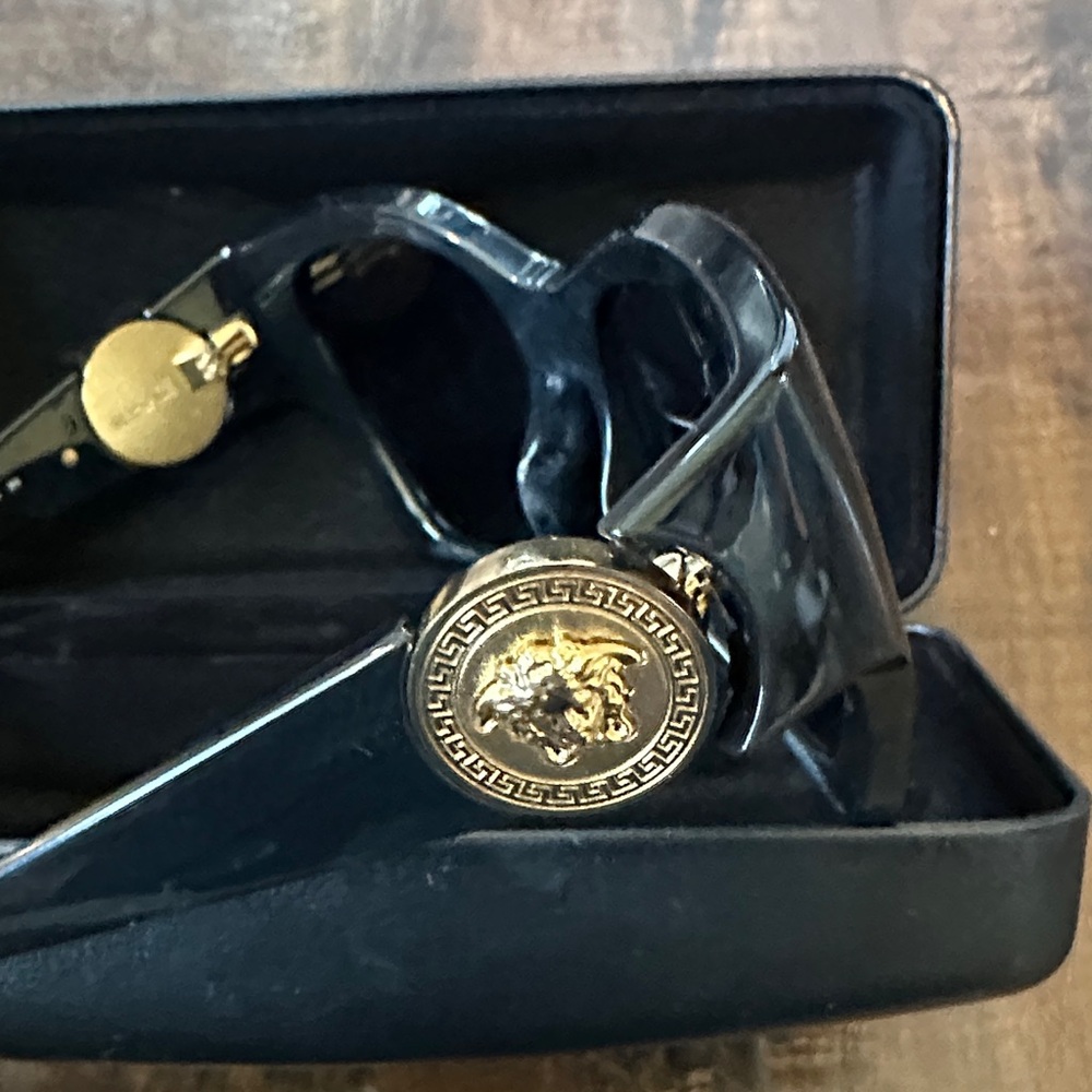 Versace Black Sunglasses (Frames) - image 3
